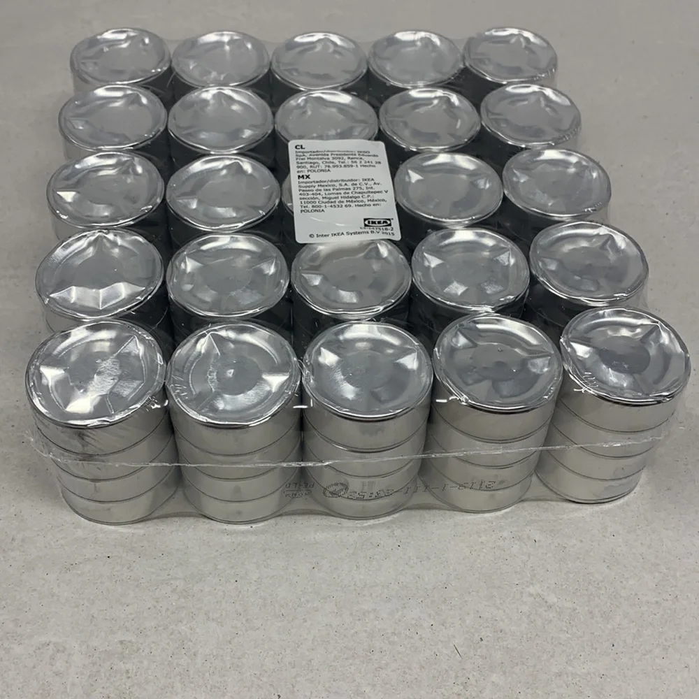 100 piece GLIMMA Unscented tealights 4hr Ikea Sweden